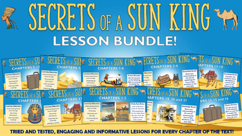 Preview of Secrets of a Sun King - Lesson Bundle!