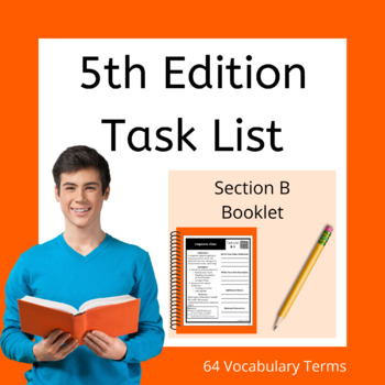 Preview of Section B Booklet - BCBA Exam Prep 5th Edition Task List ABA Study Guide