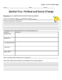 Section Four- Political and Social Change Guided Reading