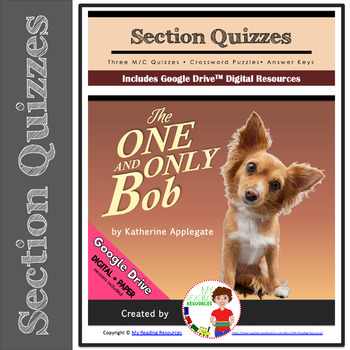 Section Quizzes   Crossword Puzzles: The One and Only Bob (Print   DIGITAL)