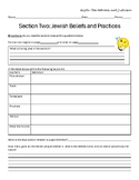 Section Two: Jewish Beliefs and Practices Guided Reading