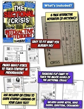 notebook sectionalism engaging sectional crisis interactive resource preview