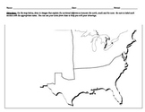 Sectionalism Map Activity and Reading