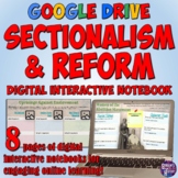 Sectionalism & Reform Digital Interactive Notebook: Timeli