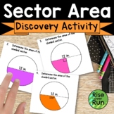 Sector Area in Circles Introduction & Discovery Lesson