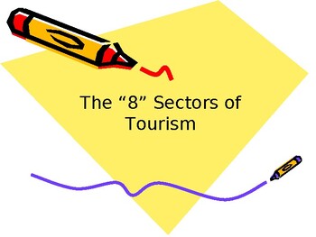 Preview of Sectors of Tourism
