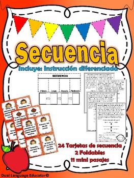 Preview of Secuencia/ Sequence Stories in Spanish