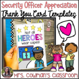 Security Officer Appreciation Thank You Cards