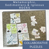 Sedimentary, Metamorphic and Igneous Worksheet Activity