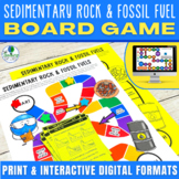 Sedimentary Rocks & Fossil Fuel Formation Activity - Print