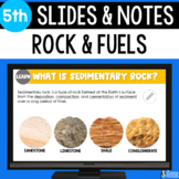 Sedimentary Rock and Fossil Fuel Formation Slides & Notes 