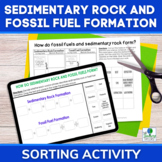 Sedimentary Rock and Fossil Fuel Formation Sorting Activit