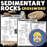 Sedimentary Rocks Crossword | PRINTABLE