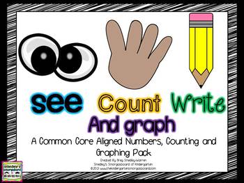 Preview of See, Count, Graph:  Math and Graphing Creation