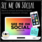 See Me On Social FollowMe Back-to-School All About Me Soci