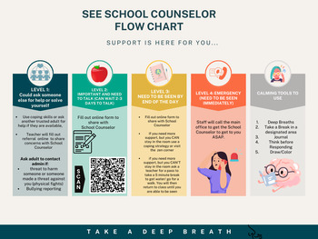 Preview of See School Counselor Flow Chart