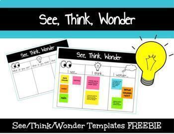 Preview of See, Think, Wonder FREEBIE