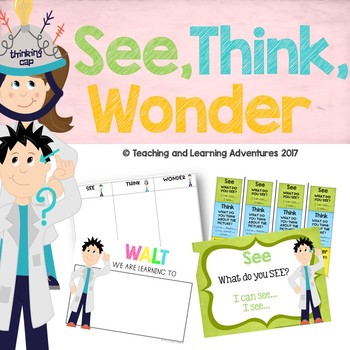 Preview of See, Think, Wonder- visible thinking