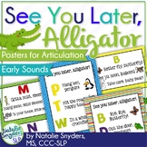 "See You Later, Alligator" Posters for Early Developing Ar