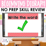 Beginning Digraph Activities Word Work | Digital Reading Center