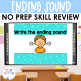 Ending Sounds Word Work Interactive Powerpoint See it. Write it.