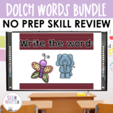 Dolch Words Activities: Interactive Word Work Activities Bundle