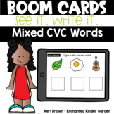 See it Write it Secret Mixed CVC - Boom Cards