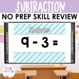 Subtraction Facts Fluency within 10 | Subtraction Activity