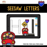 SeeSaw™ Letters Road Blocks