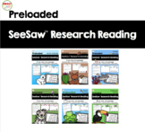 SeeSaw™ Research Reading Growing Bundle Distance Learning