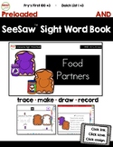 SeeSaw™ Sight Word Book #3 AND Distance Learning