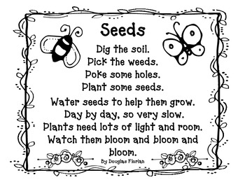 Seed Journal by Jennifer McCashland | Teachers Pay Teachers