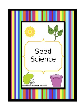 Preview of Seed Science Activities & Worksheets