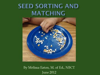 Preview of Seed Sorting and Matching Activity