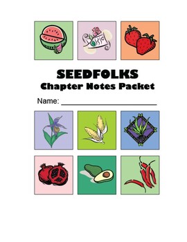 Preview of Seedfolks Novel Chapter Notes Packet