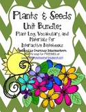 Plants & Seeds Unit-Activities, Flipbooks, Recording Log, 