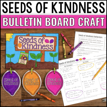 Seeds of Kindness Activity - April Bulletin Board Craft - Open House