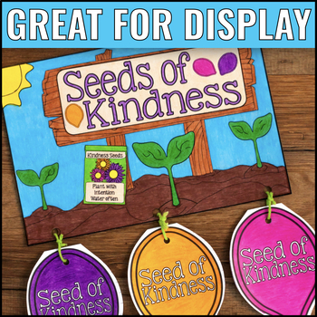 Seeds of Kindness Activity - April Bulletin Board Craft - Open House