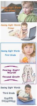 Preview of Seeing Sight Words Bundle