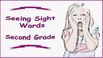 Preview of Seeing Sight Words - Second Grade (Automatic Version)