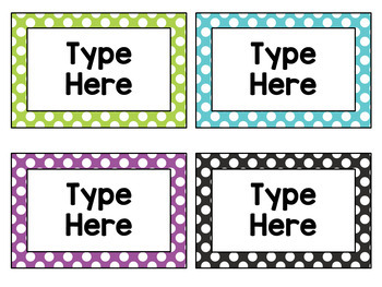 Classroom Jobs Labels by Talented in Third | TPT