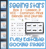 Seeing Stars - Box 3: Complex Syllables - 5 Editable Googl