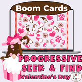 Seek and Find I Spy Valentine's Day Progressive Difficulty