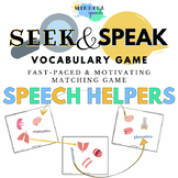 Speech Helpers Game Vocabulary Matching for Voice Fluency 