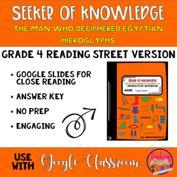 Preview of Seeker of Knowledge- Digital Notebook- 4th Gr. Reading Street