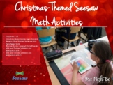 Seesaw Christmas-Themed Math Activities