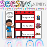 Seesaw Digital Learning Read and Match Digital Activities