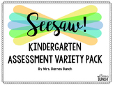 Seesaw Kindergarten Assessment Variety Pack