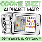 Seesaw Kindergarten, Cookie Sheet ALPHABET ACTIVITIES (Pre