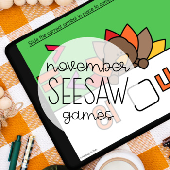 Preview of Seesaw November Centers